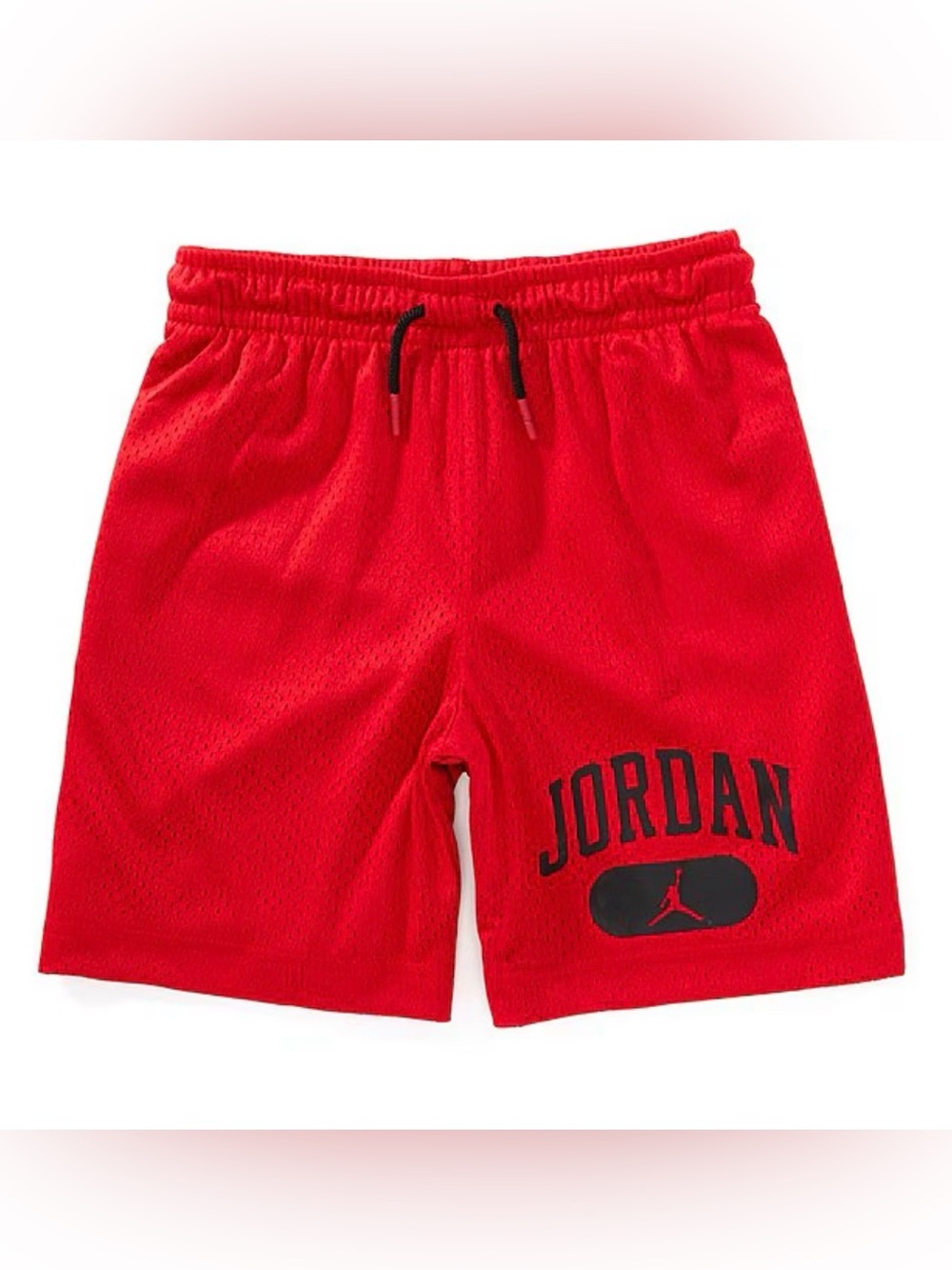 Big Boys Jordan Mesh PE Shorts gym red size large